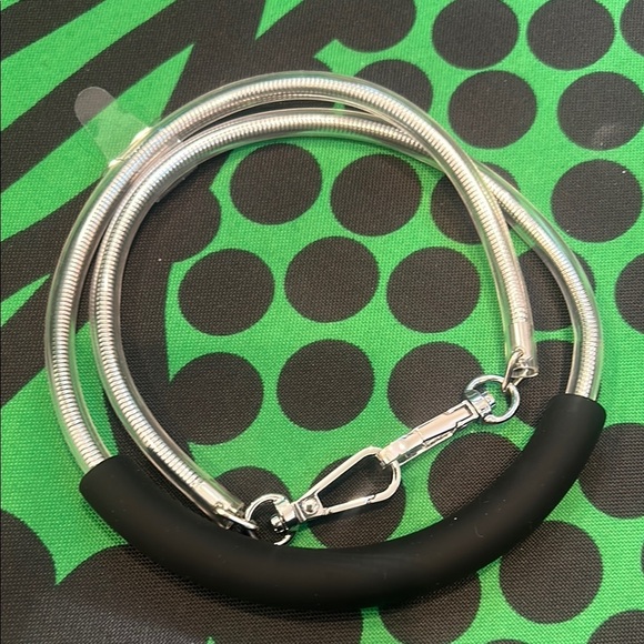 Nana-Nana x the arrivals A5 mini tote blaze Crossbody Bag double strap new - Picture 6 of 7